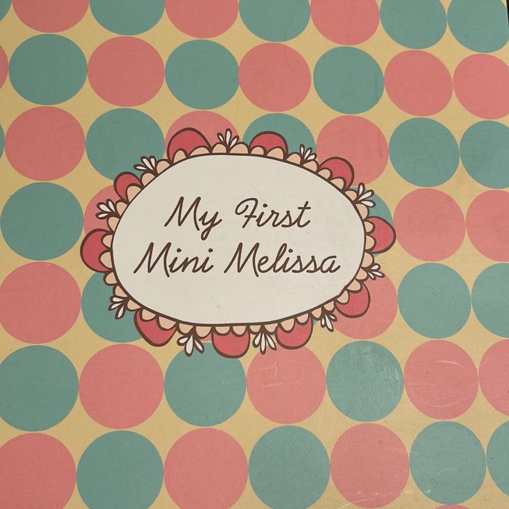 New My first mini Melissa shoes
